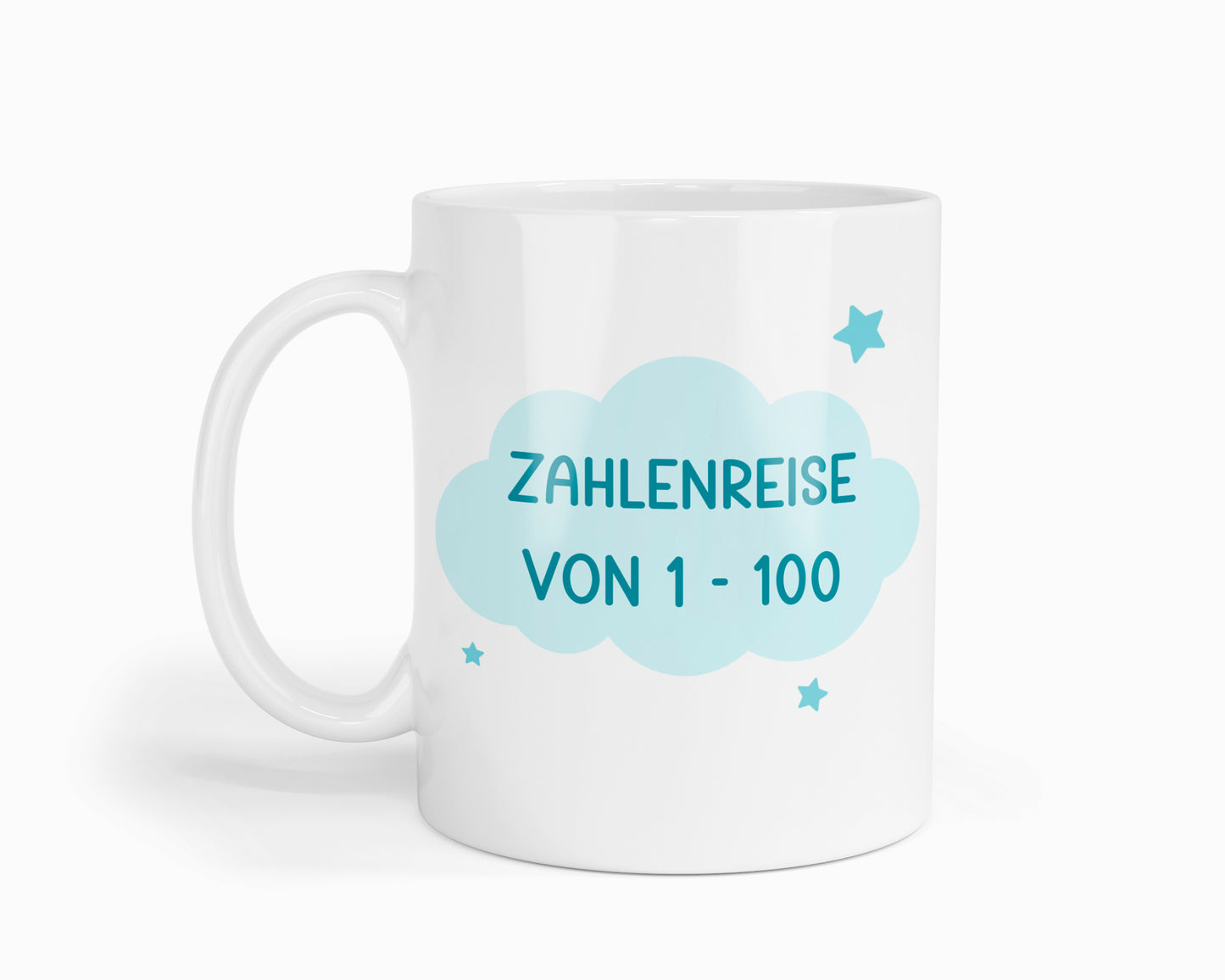 Taza "Number Journey 1-100 - Edición Azul"