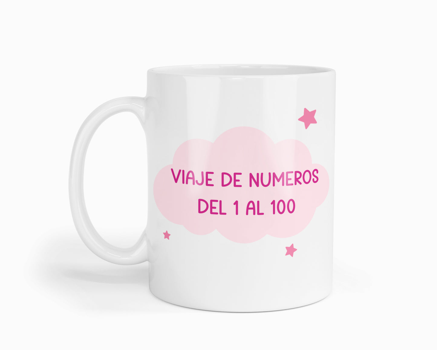 Taza "Viaje de Números 1-100 - Edición Colorida"