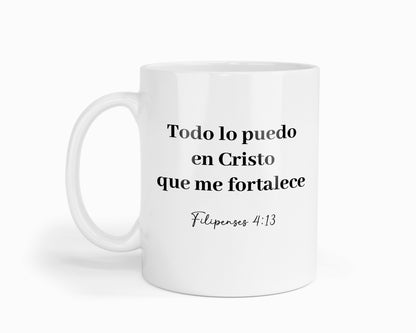 Taza "Mujer lecdora de la Biblia"