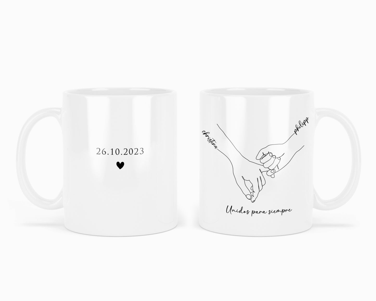 Taza "Couple Hands"