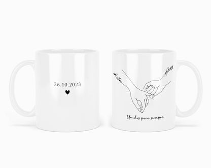 Taza "Couple Hands"