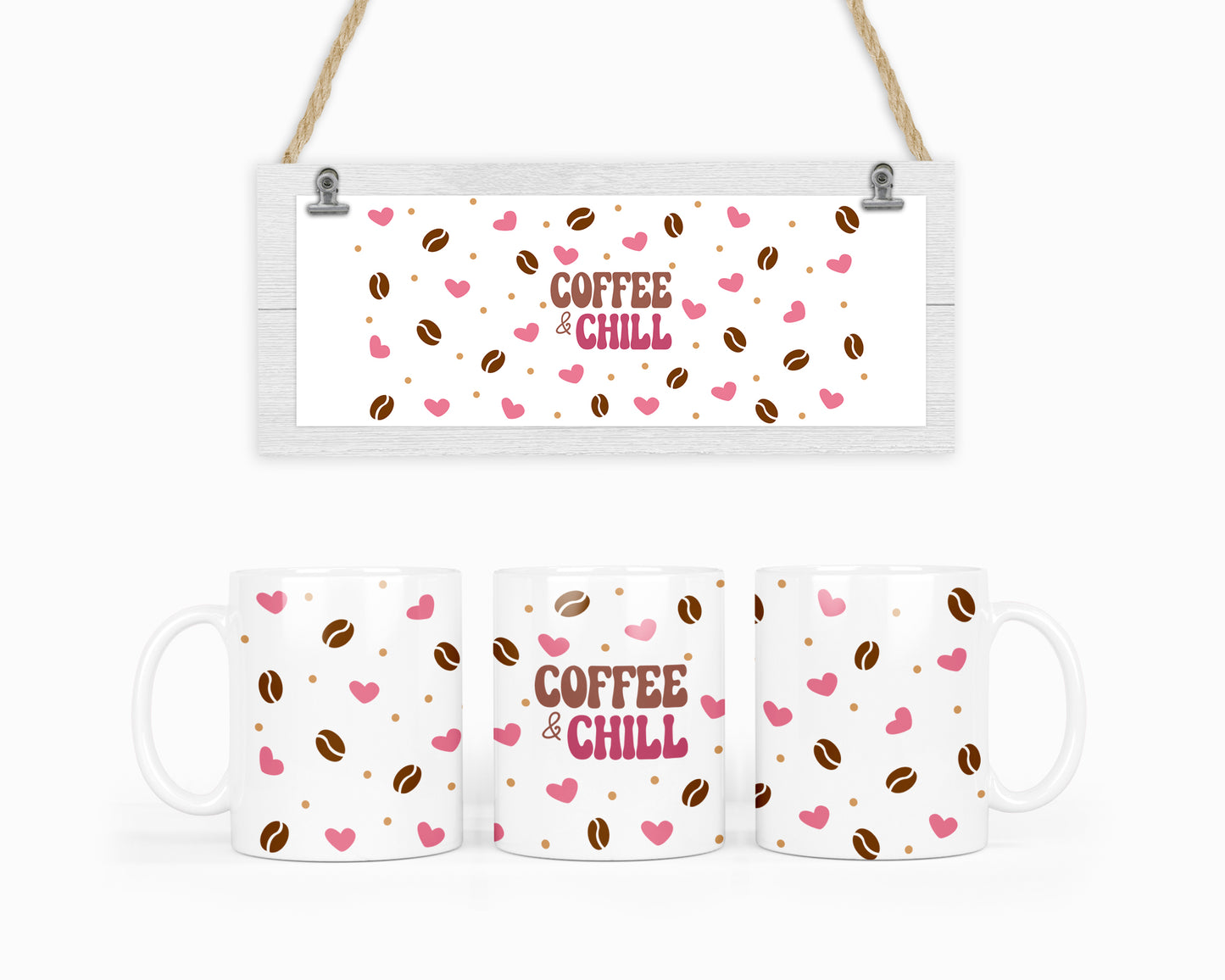 Taza "Coffee and Chill"