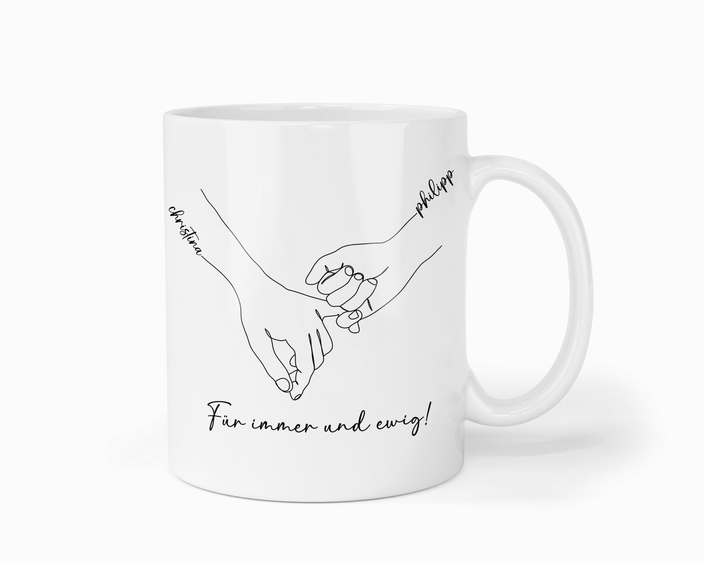 Taza "Couple Hands"