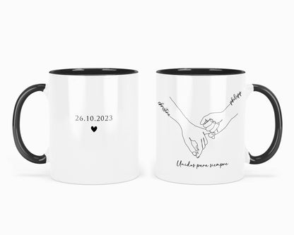 Taza "Couple Hands"