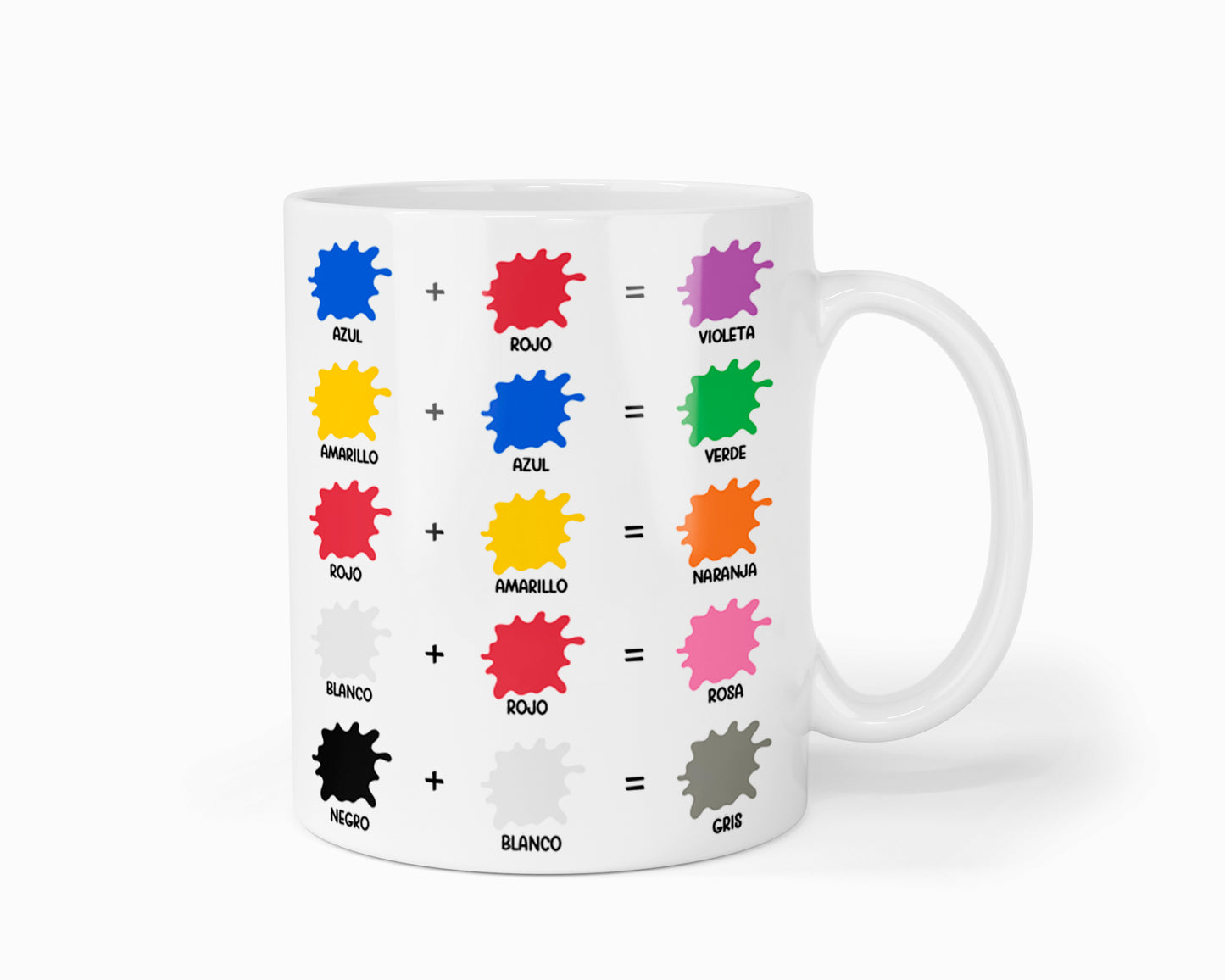 Taza “Mundo de Colores” (personalizable)