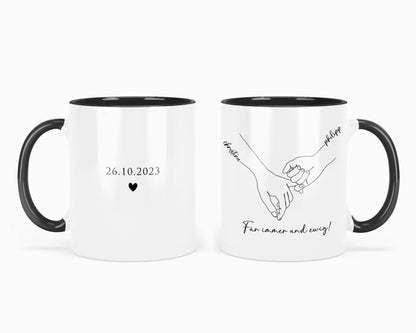 Taza "Couple Hands"