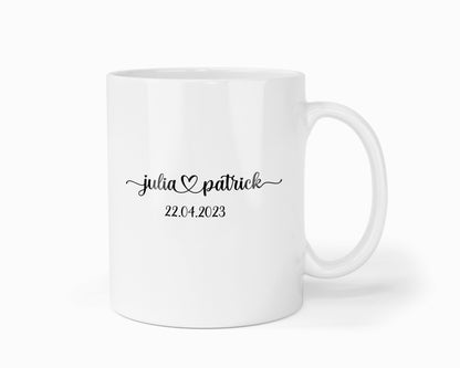 Taza "Cinta de amor"